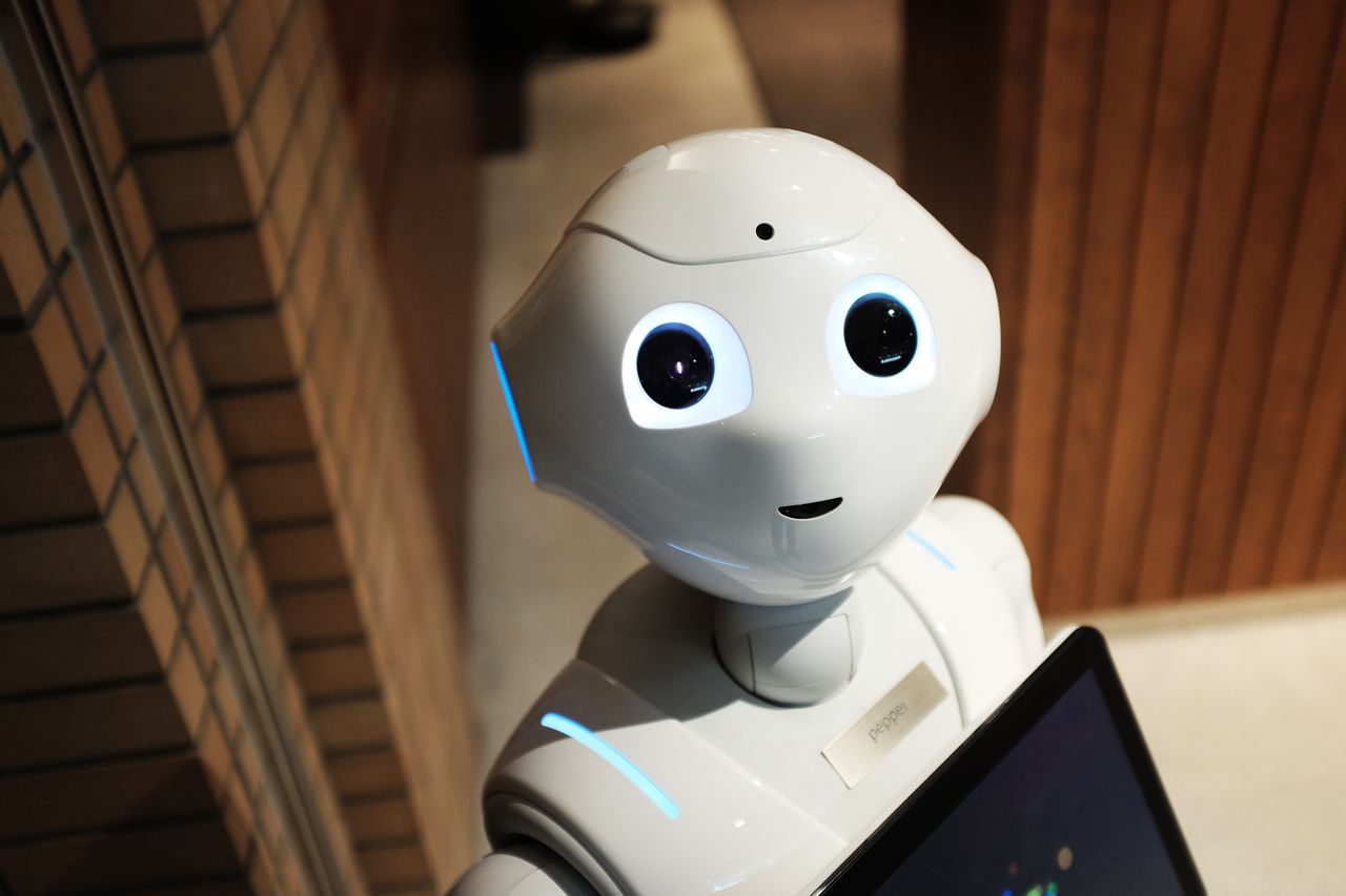 Technology and artificial intelligence concept