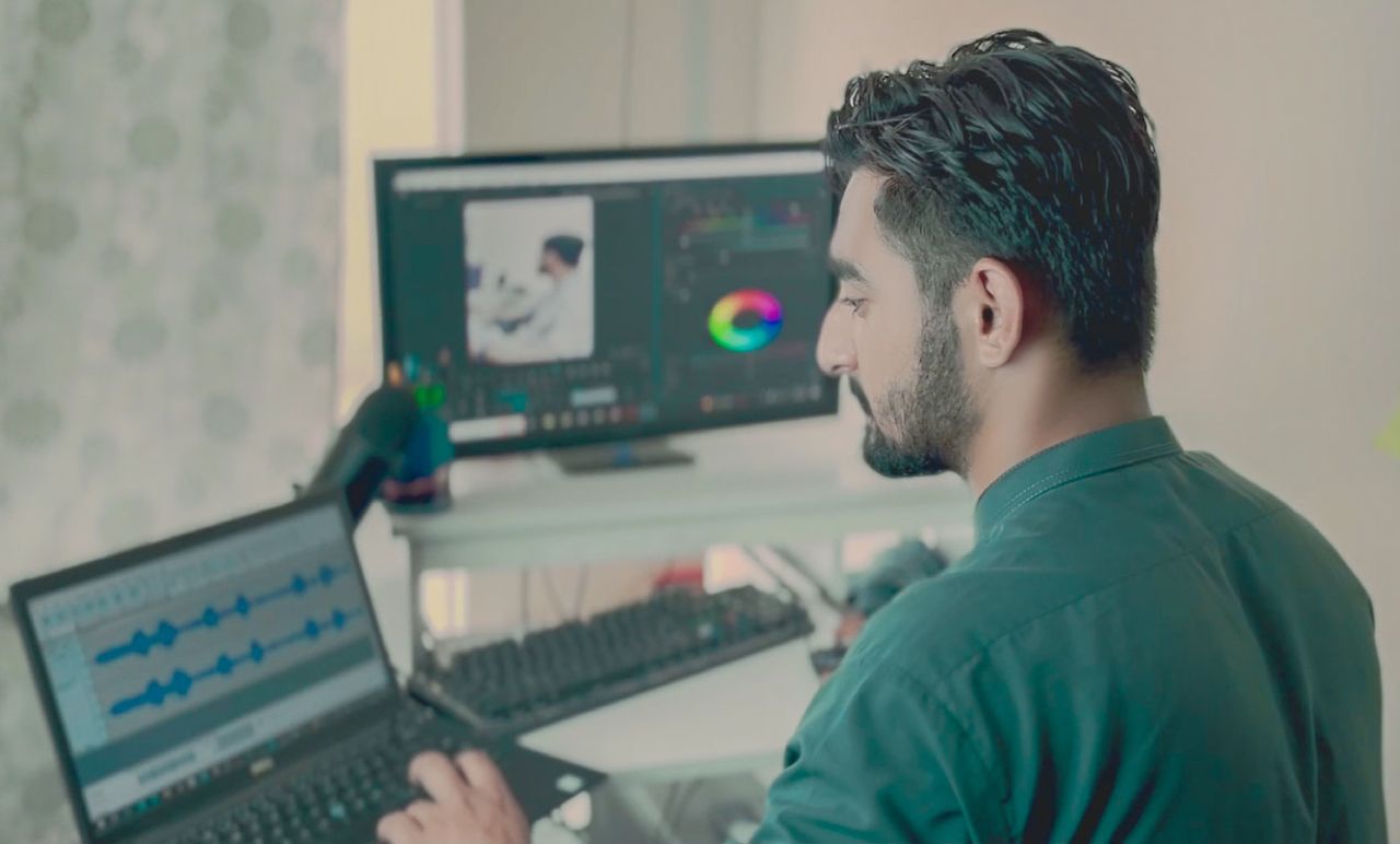 Professional corporate video editing and post-production